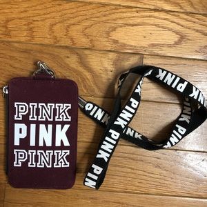 PINK lanyard